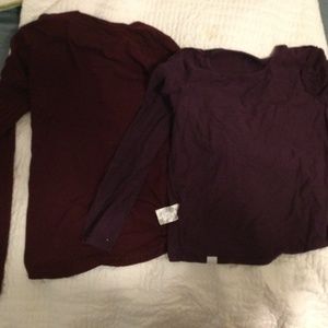 2long sleeve shirts